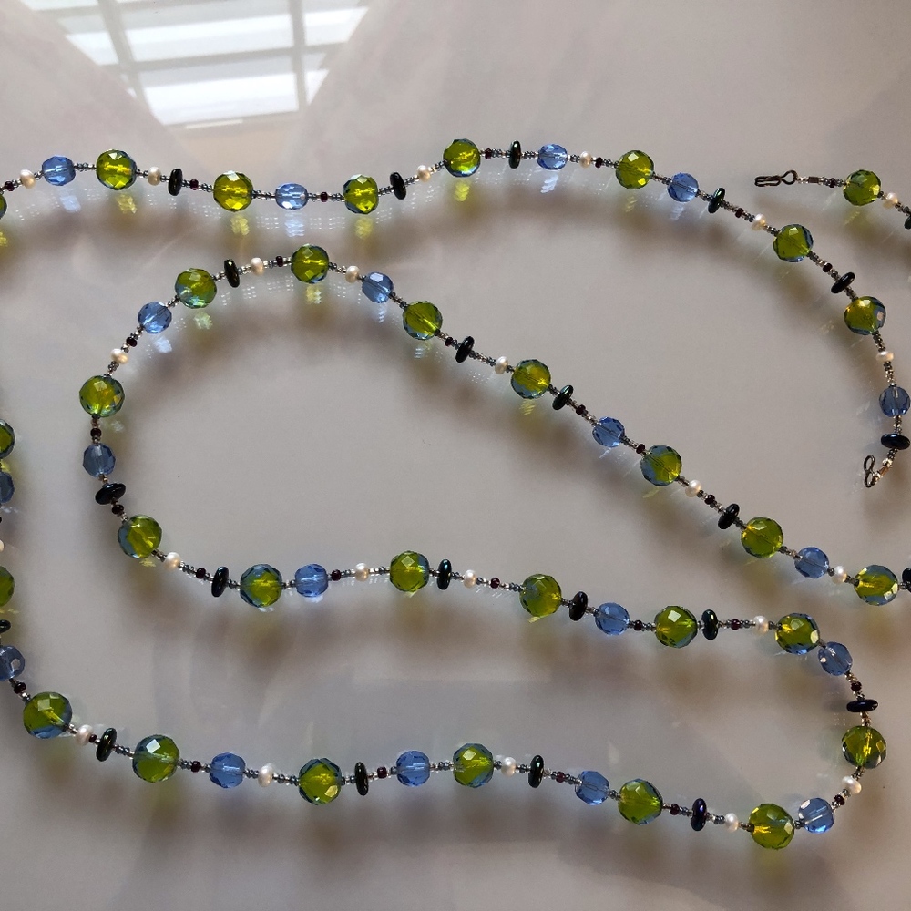 beaded necklace